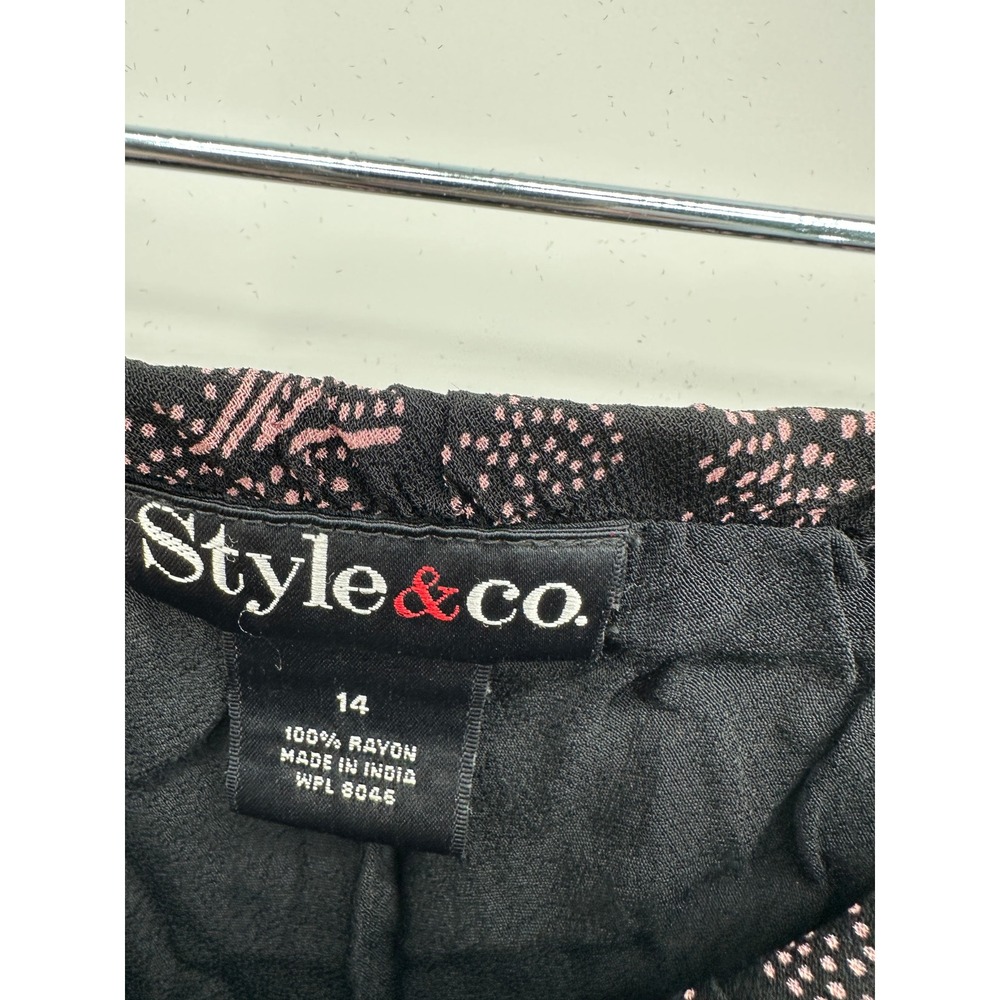 VTG Women Y2K 90s Midi Skirt L Floral Whimsigoth Dark Romantic Fairy - Picture 4 of 5